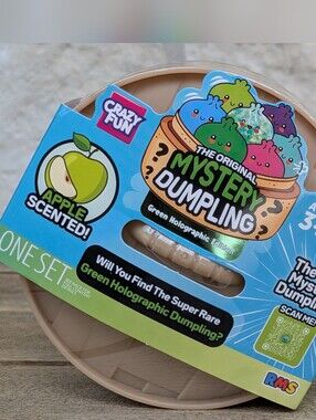 Crazy Fun The Original Mystery Dumpling Green Holographic Edition Apple Scented